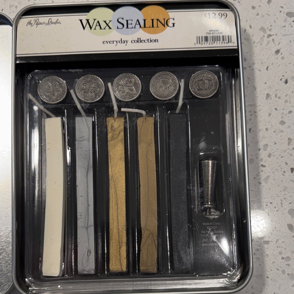 Silver Wax Sealing Kit